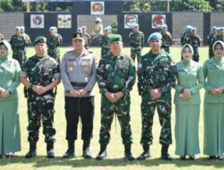 Pelepasan Prajurit Raider Yonif 514/SY Mendapatkan Kehormatan Tugas Menjaga Perdamaian Dunia ke Lebanon