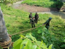 Latihan Mountaineering Personil Kodim 0822 Bondowoso, Asah Ketangguhan Prajurit di Alam Terbuka