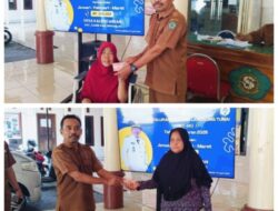 Wanita 60 Tahun Berkursi Roda Terima Penyaluran BLT-DD tahap 1 Desa Kalipecabean Kecamatan Candi TA 2026