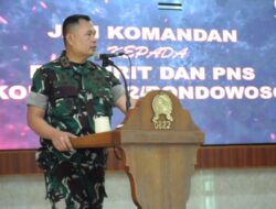 Dandim Bondowoso Ingatkan: Jangan Mudah Terprovokasi, Jaga Nama Baik Satuan