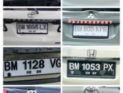 Plat Tak Standar Bertebaran, Dirlantas Polda Riau Dipertanyakan: Tutup Mata
