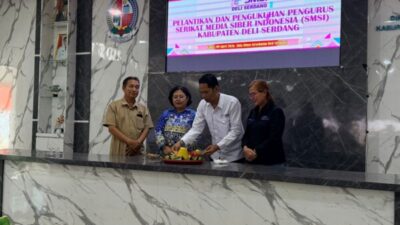 SMSI Deli Serdang Dilantik, Peran Media dalam Demokrasi Kembali Ditegaskan