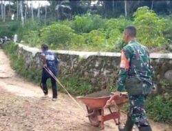 Babinsa Turun Tangan! Aksi Karbak di Banyu Wulu Jadi Bukti Nyata TNI Selalu Hadir untuk Rakyat