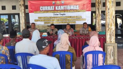 Polresta Sidoarjo Gelar Curhat Kamtibmas Perkuat Sinergi dan Serap Aspirasi Warga