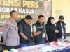 Press Release Polres Bondowoso, Satresnarkoba Ungkap 5 Kasus Narkoba dengan 5 Tersangka