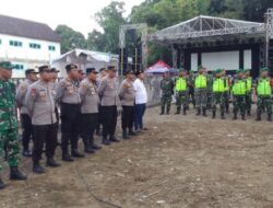 TNI POLRI Pengamanan di PP Darul Ulum Dihadiri Ribuan Jamaah, Tablig Akbar Berlangsung Khidmat dan Tertib