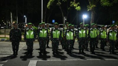 Sinergi TNI POLRI Amankan Masjid At-Taqwa Puluhan Personel Disiagakan di Titik Strategis