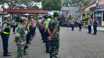 Antisipasi Kerusuhan Suporter, Polres Pasuruan Siagakan Personel di Exit Tol Purwodadi