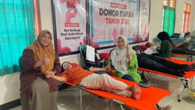 Srikandi Perhutani dan IIKP Bondowoso Berpartisipasi dalam Bakti Sosial Donor Darah
