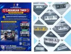 Spanduk Tegas, Jalanan Bebas: TNKB Tak Standar Masih Marak di Pekanbaru