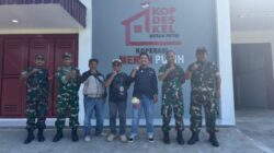 Kasdim 0822 Bondowoso Turun Langsung, Bersama Danramil dan Babinsa Cek KDMP Kota Kulon dengan Tim Agrinas
