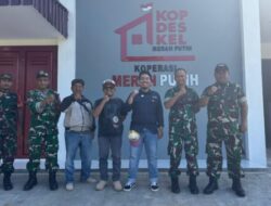 Kasdim 0822 Bondowoso Turun Langsung, Bersama Danramil dan Babinsa Cek KDMP Kota Kulon dengan Tim Agrinas