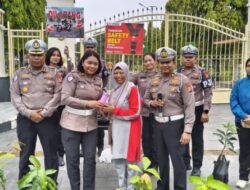 Turun ke Jalan, Ditlantas Polda Riau Gaungkan Tertib Lalu Lintas dan Green Policing di CFD Sudirman