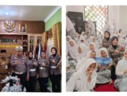 Mushalla Bergemuruh, 1.000 Lebih Pelajar SMAN 4 Pekanbaru Disentuh Edukasi Polisi