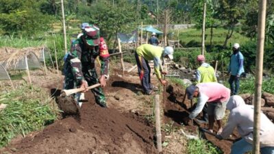 DESTANA Dibentuk di Binakal, TNI-Polri-BPBD Bondowoso Kompak Siapkan Desa Tangguh