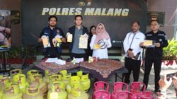 Polres Malang Bongkar Sindikat Pengoplos LPG Bersubsidi di Kepanjen