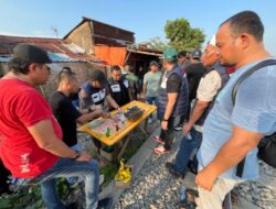 Satres Narkoba Gerebek Dua Sarang Narkoba Bantaran Rel