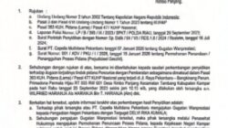 Kasus Pidana “Diparkir” di Kampar: Saat Gugatan Perdata Menghentikan Proses Hukum