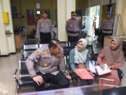 Tingkatkan Kualitas Pelayanan, Kapolres Bondowoso Lakukan Monitoring dan Mystery Shopper