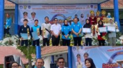 Lestarikan Budaya, Siswa SMAN 1 Payaraman Ikuti Lomba Bakiak di Pesona SKANTURA,HUT, SMKN 1 Rantau Alai yang ke-13