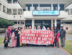 Warga Lingkungan IX Tandatangani Petisi Penolakan M Salim Sebagai Kepling