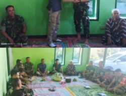 Lepas Sambut Pgs Danramil 14/Prajekan Berlangsung Khidmat, Kapten Inf M Jaenuri Siap Lanjutkan Pengabdian
