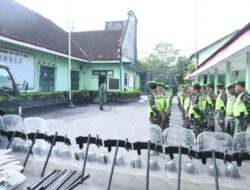 Siaga May Day 2026, Kodim 0822 Bondowoso Kerahkan Puluhan Personel Antisipasi Gangguan Kamtibmas