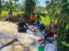 Ada Obrolan Hangat di Tengah Sawah Duk Debeh, Babinsa Sumber Salak Bahas Ini Bersama Petani