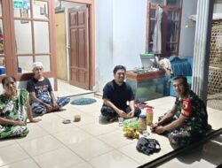 Malam Penuh Keakraban, Babinsa Petung Komsos Bersama Warga Binaan Demi Jaga Kondusifitas Lingkungan