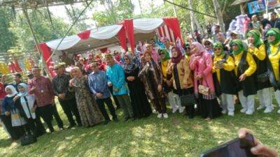 Luncurkan Festival Egrang ke-14 di Pasar Lumpur, Tanoker Kolaborasi dengan Komdigi dan Bank Indonesia