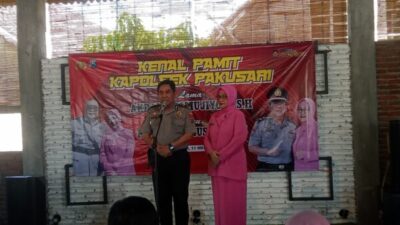 Perkuat Sinergi Muspika, Iptu Imam Kusuma Resmi Jabat Kapolsek Pakusari