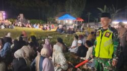 Babinsa Sumbertengah Hadiri Perpisahan KKN dan Pengajian Umum Majelis Sholawat Al-Ghafalin di Binakal
