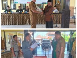 Serah Terima Jabatan dan Pelantikan PJ Kepala Desa Kupang
