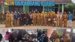 SDN 5 Rambang Kuang Terima Kunjungan Kerja dan Layanan Kesehatan dari UPTD,,Puskesmas Tambang Rambang