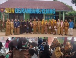 SDN 5 Rambang Kuang Terima Kunjungan Kerja dan Layanan Kesehatan dari UPTD,,Puskesmas Tambang Rambang
