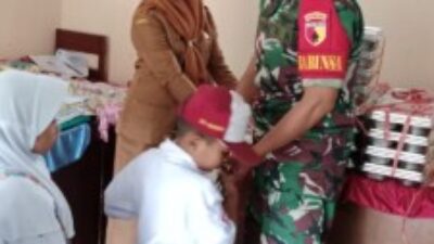 Babinsa Hadir Kawal Program MBG, Wujud Kepedulian TNI terhadap Gizi Anak Sekolah