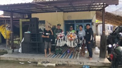 Sentuhan Babinsa untuk Budaya: Can Macanan Singo Barong Tetap Eksis di Bondowoso