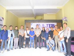 Sinergitas Kapolres Bondowoso Bersama Insan Pers,AJIB Siap Dukung Program POLRI