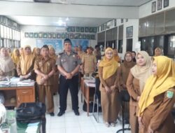 Menanamkan Kesadaran Generasi Muda, Satbinmas Polres pasuruan Lakukan Pembinaan Humanis di SMPN 1 Gempol