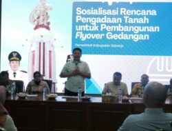 Pemkab Sidoarjo Sosialisasikan Pengadaan Tanah Flyover Gedangan, Target Rampung Akhir 2026