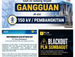 Listrik Padam Mendadak di Riau:  Konsumen Menanggung Rugi,PLN Disuntik APBN Tapi Pelayanan Masih Rapuh