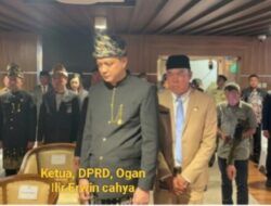 Ketua DPRD Ogan Ilir dan IKATRI Ikuti Paripurna Istimewa HUT ke-80 Sumsel, Tekankan Pentingnya Sinergi Pembangunan
