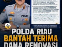 HEBOH Rp.300 Juta di Sidang,Polda Riau Bantah Keras Isu Renovasi Rumah Dinas Kapolda