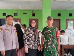 983 Warga Sumbertengah Terima Bantuan Pangan, Babinsa dan Bhabinkamtibmas Turun Langsung Dampingi Penyaluran