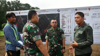 Danrem 083/Baladhika Jaya Tinjau Pembangunan Yonif TP di Bondowoso, Perkuat Sinergi TNI dan Pemda