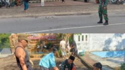 Babinsa Koramil 0822/11 Tapen: Kawal Sholat Idul Adha dan Penyembelihan Qurban, Warga Mrawan Beri Apresiasi