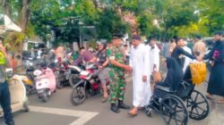 Babinsa Kademangan Siaga Sejak Subuh, Pengamanan Sholat Idul Adha 1447 H Berjalan Aman dan Khidmat