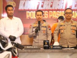 Polres Pasuruan Ungkap 3 Kasus Kejahatan Jalanan, Tersangka Begal Diamankan