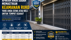 Standar Keamanan Pintu untuk Ruko: Apa Saja yang Perlu Diperhatikan Bersama Mahkota Harmonika Surabaya?