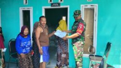 Pastikan Tepat Sasaran, Babinsa Pejagan Dampingi Distribusi Bantuan Pangan Nasional